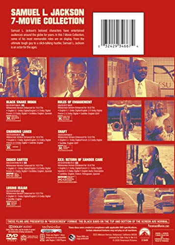 Samuel L Jackson 7-Movie Collection