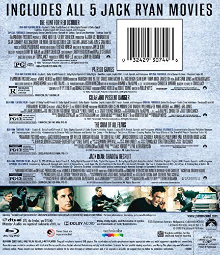 Jack Ryan 5-Movie Collection