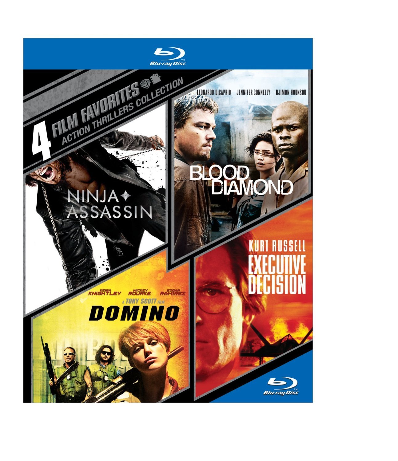 4 Film Favorites: Action Thrillers (Blu-ray)