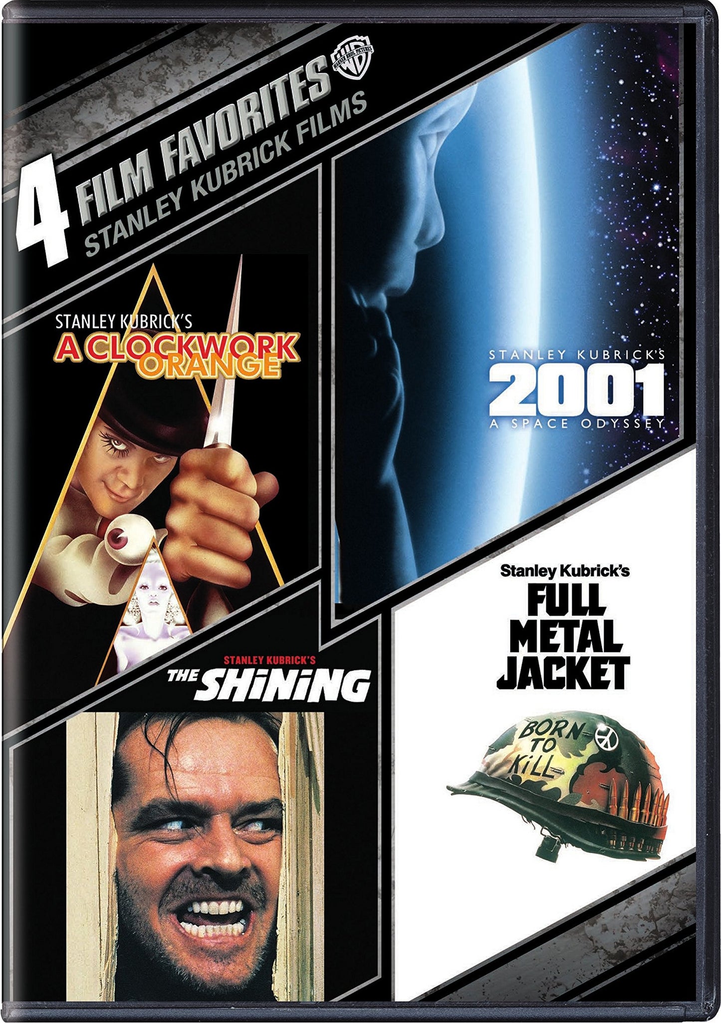 4 Film Favorites: Stanley Kubrick Films (DVD)