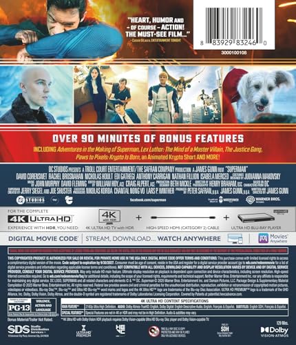 Superman (4K Ultra HD + Digital)