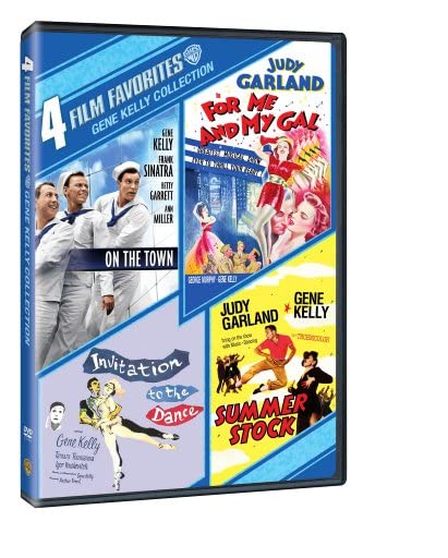 4 Film Favorites: Gene Kelly (For Me and My Gal, Invitation to the Dance (1956), On the Town (Sinatra Tribute), Summer Stock)