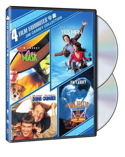 4 Film Favorites: Jim Carrey (Dumb and Dumber, The Majestic, The Mask, Yes Man)