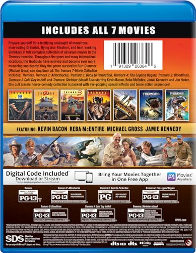 Tremors 7-Movie Collection - Blu-ray + Digital