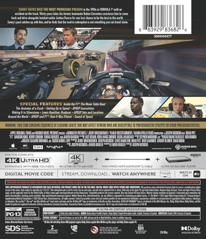 F1: The Movie (4K Ultra HD + Digital)