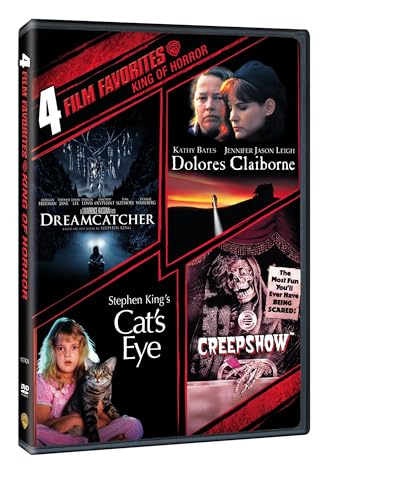 4 Film Favorites: Stephen King (Creepshow, Dolores Claiborne, Dreamcatcher, Stephen King's Cat's Eye)