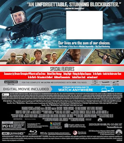 Mission: Impossible - The Final Reckoning 4k (4k)