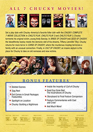 Chucky: Complete 7-Movie Collection [DVD]