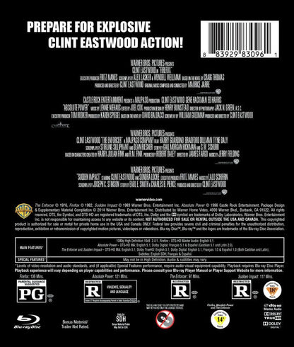 4 Film Favorites: Clint Eastwood Action [Blu-ray]