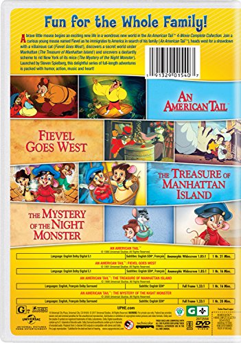 An American Tail: 4-Movie Complete Collection [DVD]