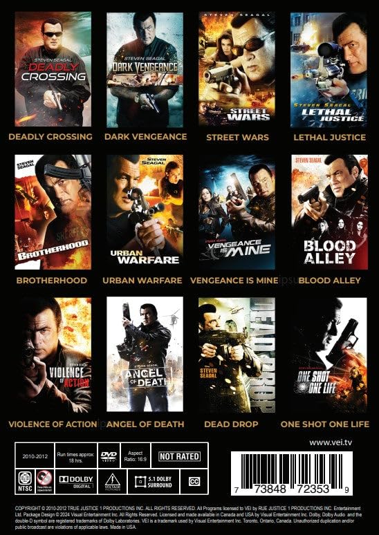 Steven Seagal 12 Movie Collection [DVD]