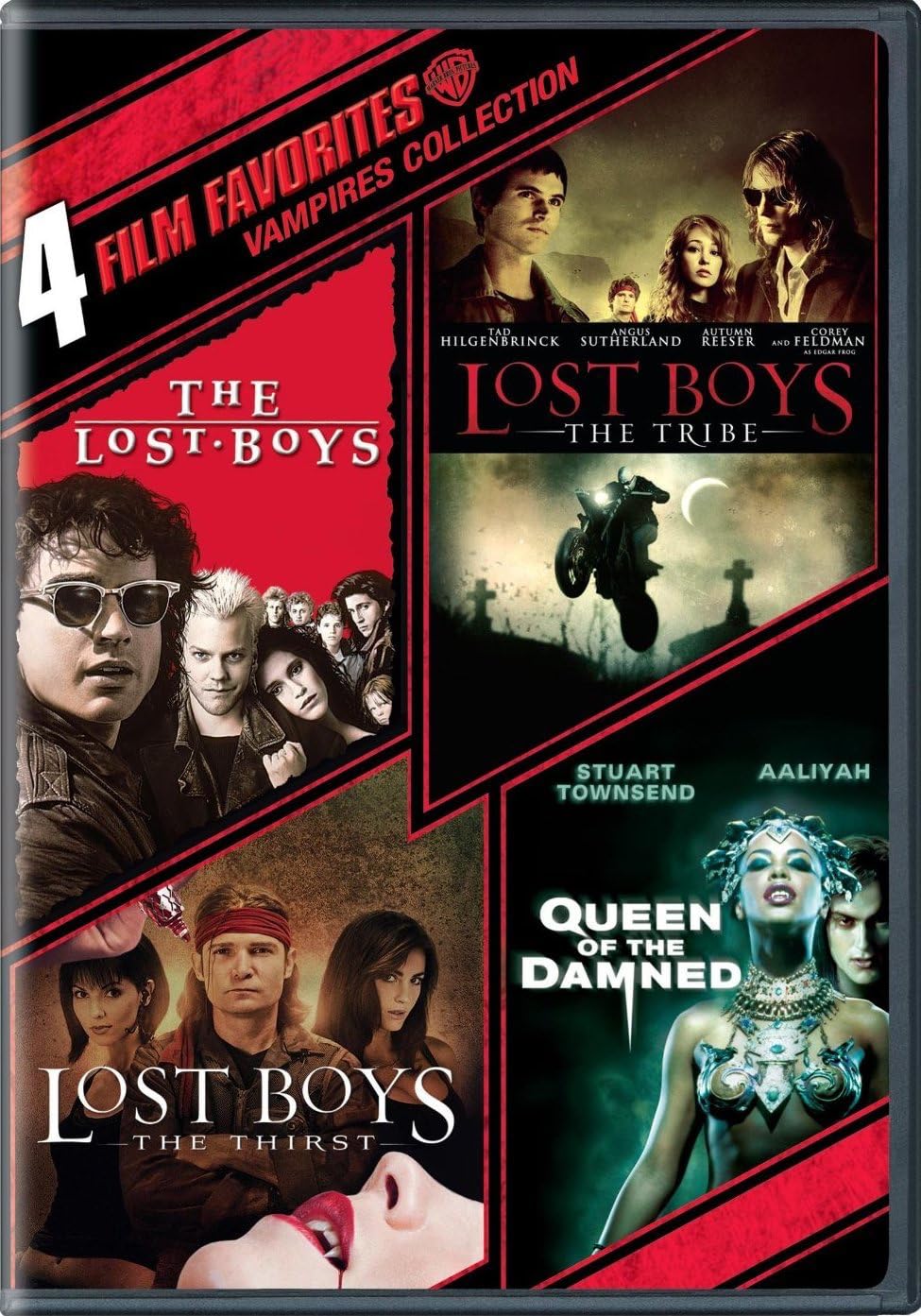 The Best Vampire Movies Ultimate 4 Movie Collection (The Lost Boys/Lost Boys: The Thirst/Lost Boys: The Tribe/Queen of the Damned) [DVD]