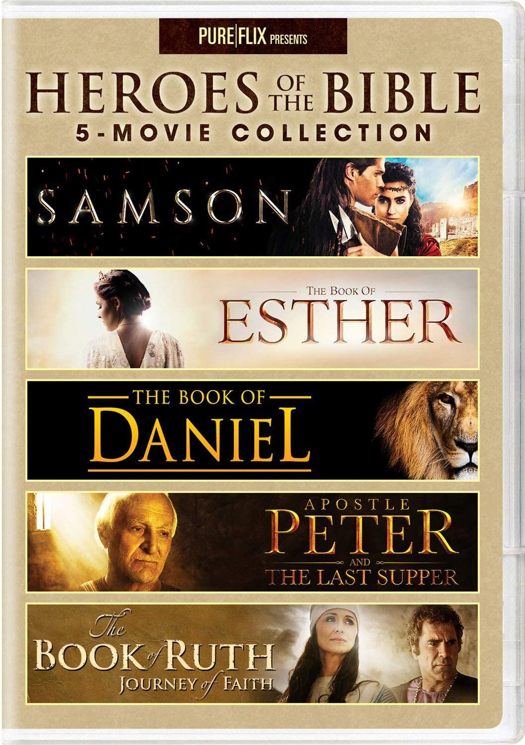 Heroes of the Bible 5-Movie Collection [DVD]