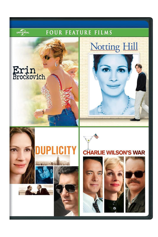 4 Film Favorites: Julia Roberts (Erin Brockovich / Notting Hill / Duplicity / Charlie Wilson’s War)