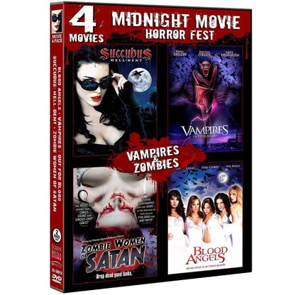 Horror (12 Movie DVD Collection): (Demon Within / Spliced / Hell's Gate / Blood Gnome / Severed / Gone Dark / Evil Remains / Shallow Ground / Zombie Women Of Satan / Blood Angels / Vampires / Succubus
