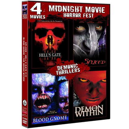 Horror (12 Movie DVD Collection): (Demon Within / Spliced / Hell's Gate / Blood Gnome / Severed / Gone Dark / Evil Remains / Shallow Ground / Zombie Women Of Satan / Blood Angels / Vampires / Succubus