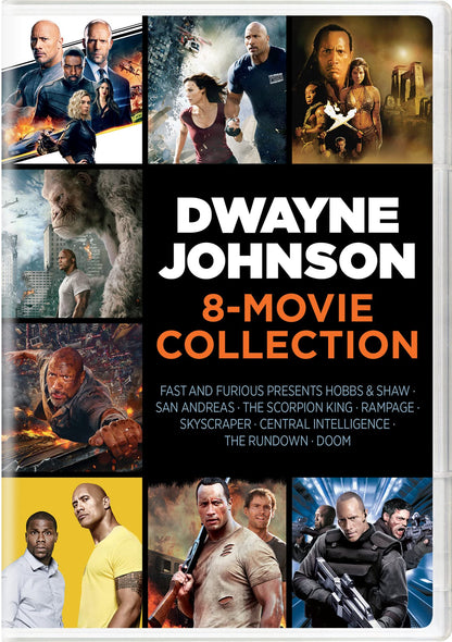 Dwayne Johnson 8-Movie Collection (DVD)