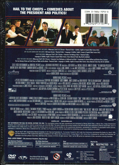 4 Film Favorites: White House (The American President, Dave, My Fellow Americans, Wag The Dog)