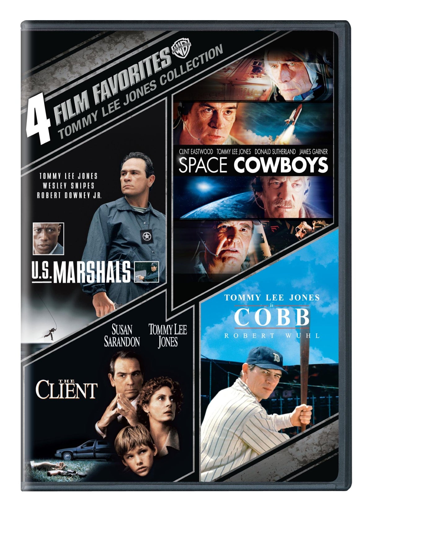 4 Film Favorites: Tommy Lee Jones (U.S. Marshals, The Client, Space Cowboys, Cobb)