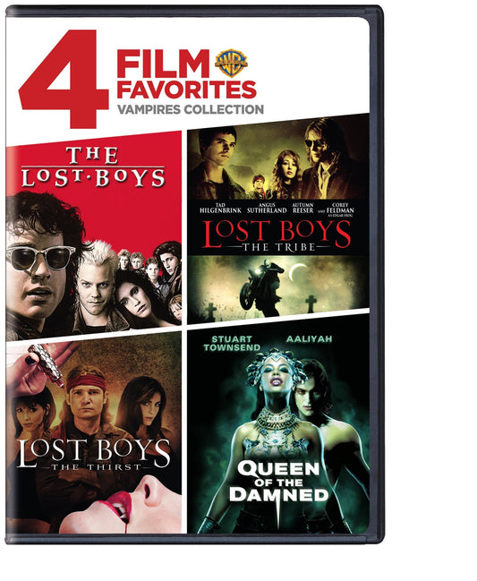 4 Film Favorites: Vampires (The Lost Boys, Lost Boys: The Thirst, Lost Boys: The Tribe (Uncut), Queen of the Damned)