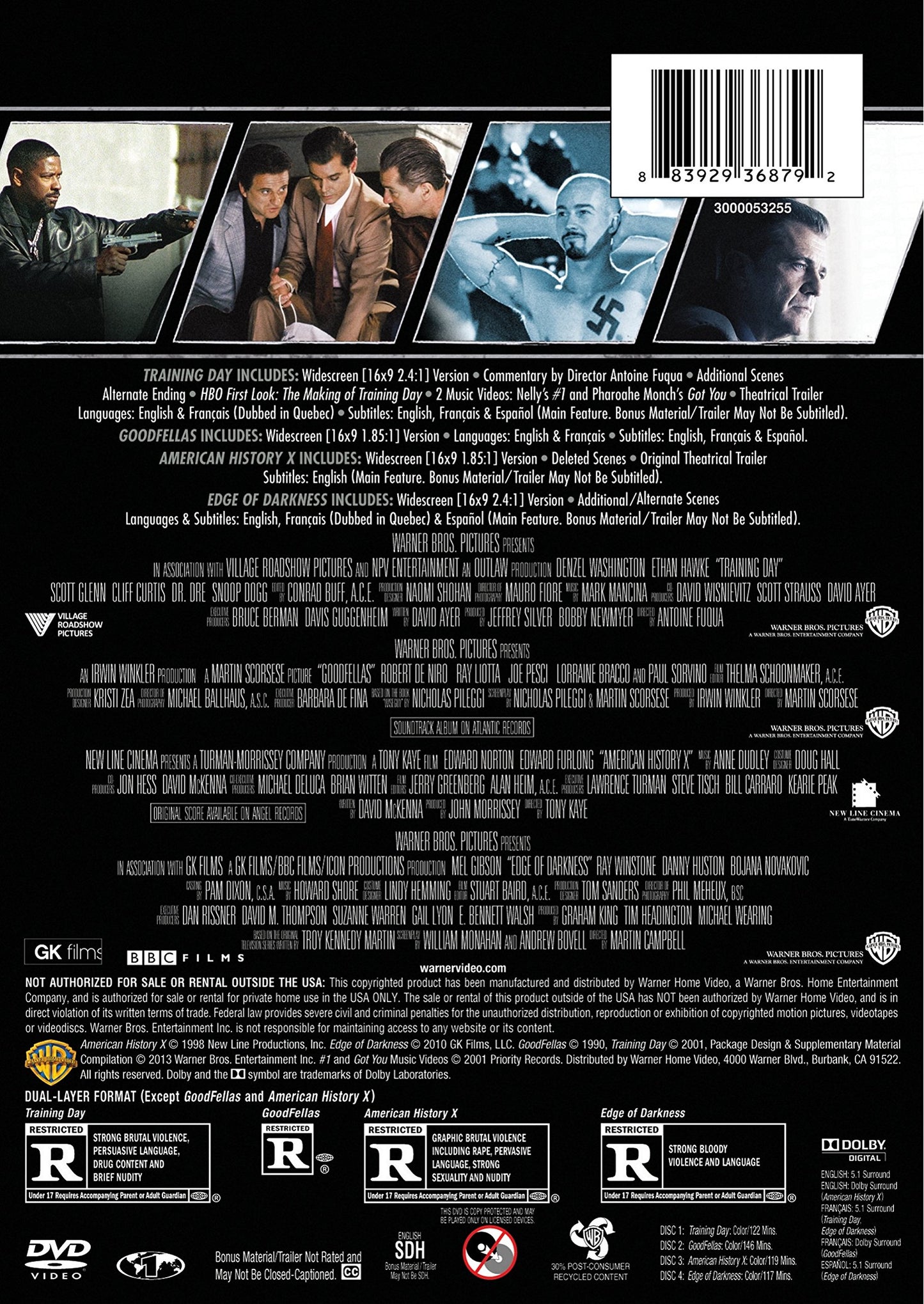 4 Film Favorites: Crime Dramas (4FF)(DVD)