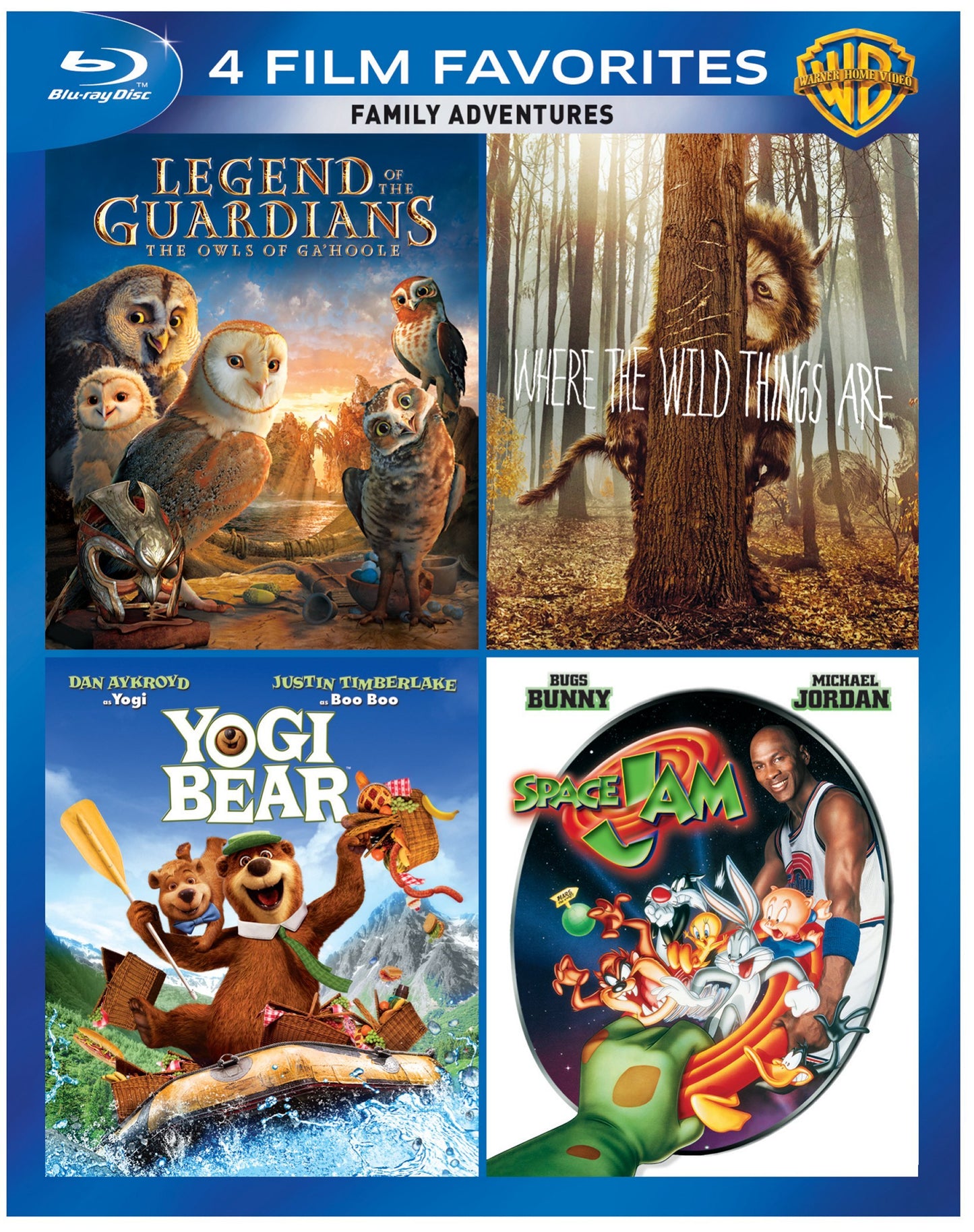 4 Film Favorites: Family Adventures [Blu-ray]