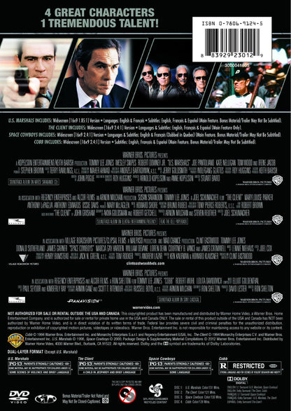 4 Film Favorites: Tommy Lee Jones (U.S. Marshals, The Client, Space Cowboys, Cobb)