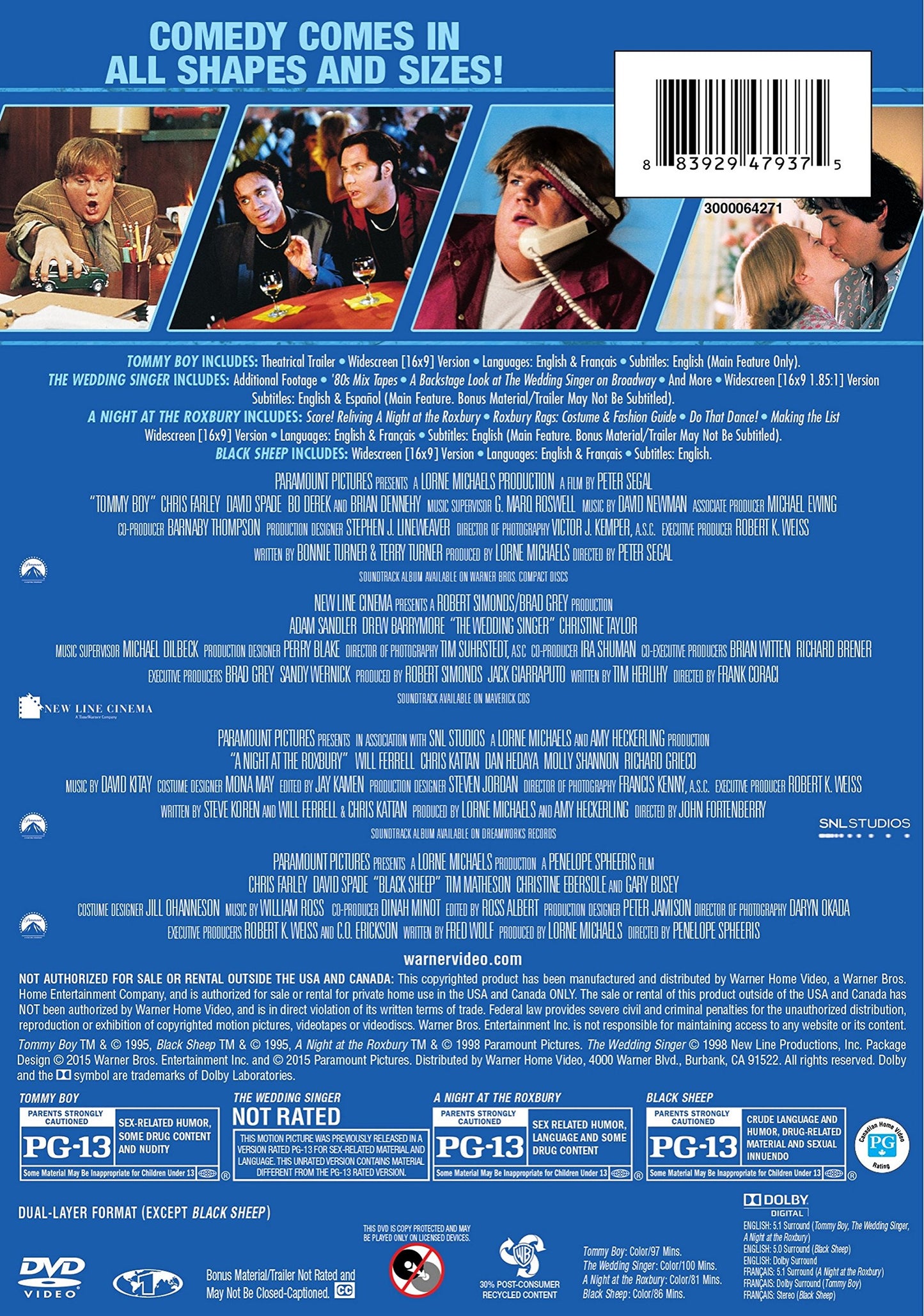 4 Film Favorites: Late Night Laughs Vol. 2 (DVD) (4FF)