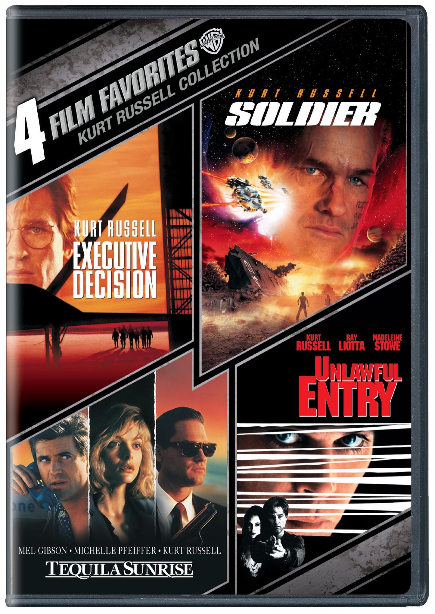 4 Film Favorites: Kurt Russell (Executive Decision, Unlawful Entry, Soldier, Tequila Sunrise)
