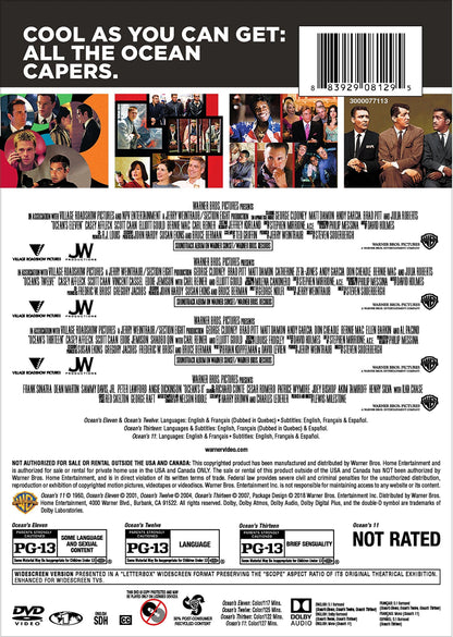 4 Film Favorites: Ocean's Collection (Ocean's 11 (1960), Ocean's Eleven (2001), Ocean's Twelve, Ocean's Thirteen)