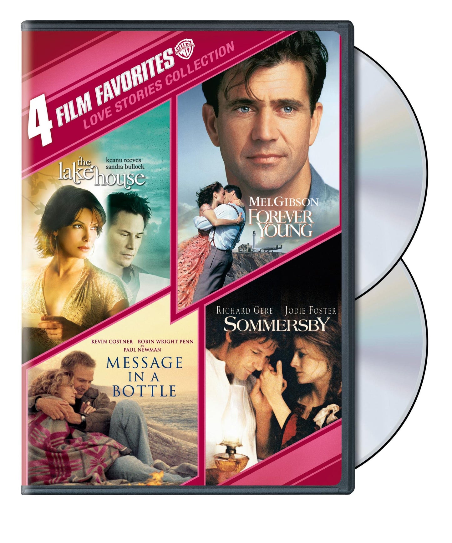 4 Film Favorites: Love Stories (Forever Young, The Lake House, Message in a Bottle, Sommersby)