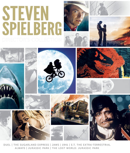 Steven Spielberg Director's Collection (Jaws / E.T. The Extra-Terrestrial / Jurassic Park / The Lost World: Jurassic Park / Duel / The Sugarland Express / 1941 / Always)